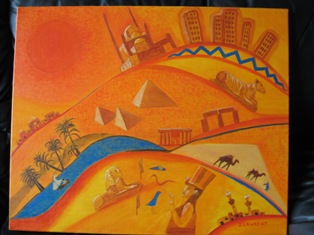 peinture de Josette Bude Laurent